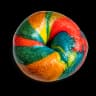 Rainbow Bagel